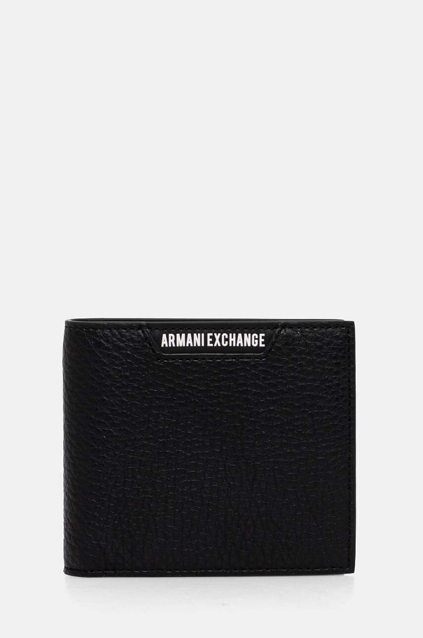 

Портмоне Armani Exchange мъжки в черно 958098 4F863, Черен
