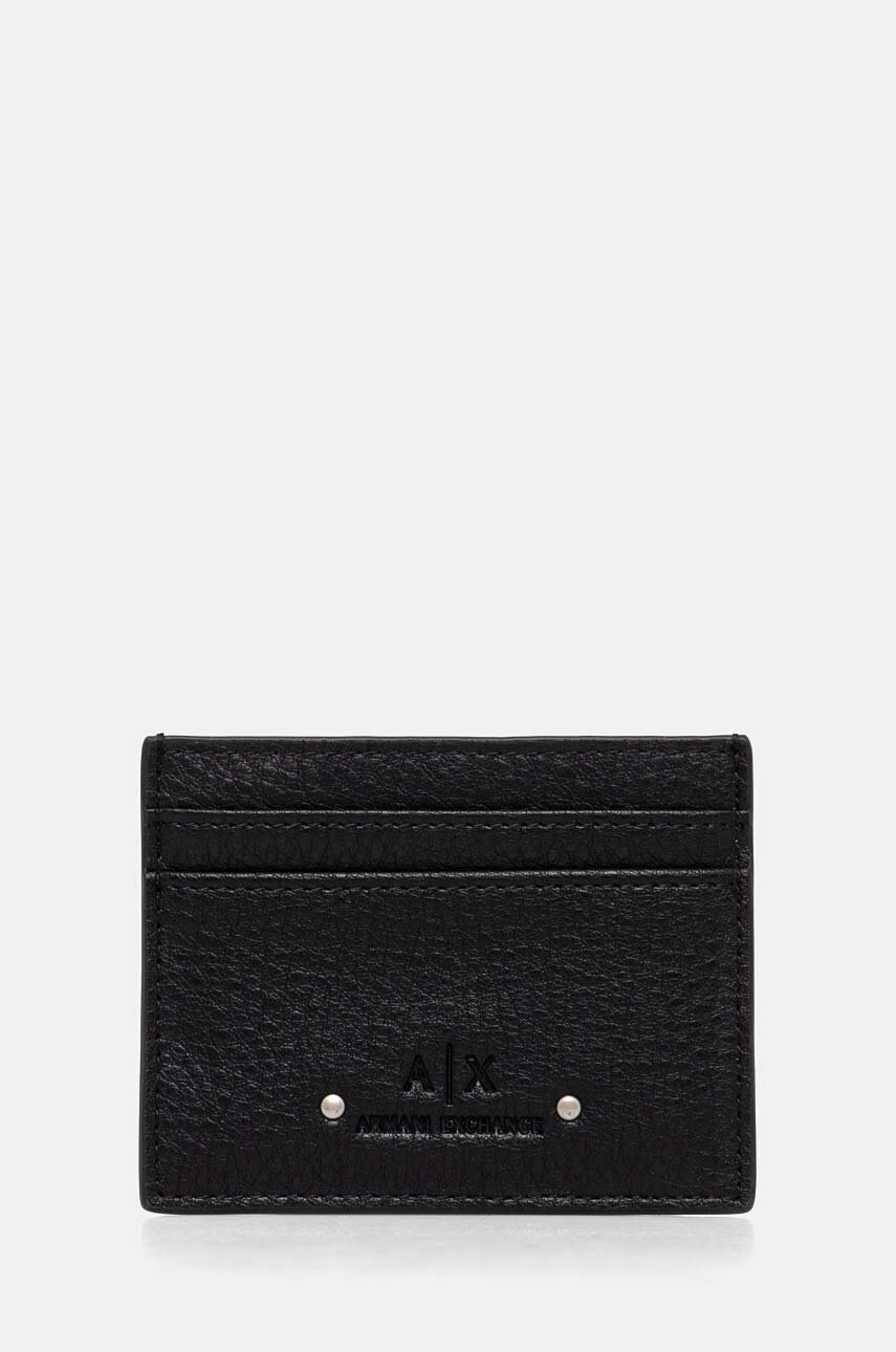 

Калъф за карти Armani Exchange в черно 958053 4F870, Черен