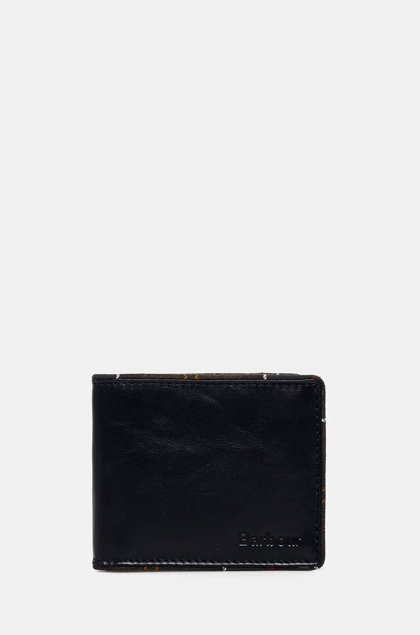 Barbour portofel barbati, culoarea albastru marin, MLG0069