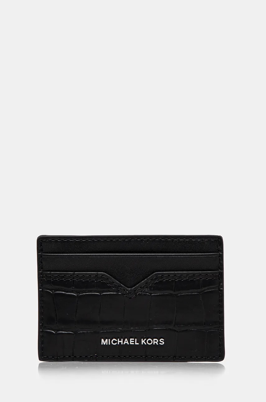 Michael Kors carcasa din piele culoarea negru, 39F4LHDD0K Michael Kors carcasa din piele culoarea negru, 39F4LHDD0K