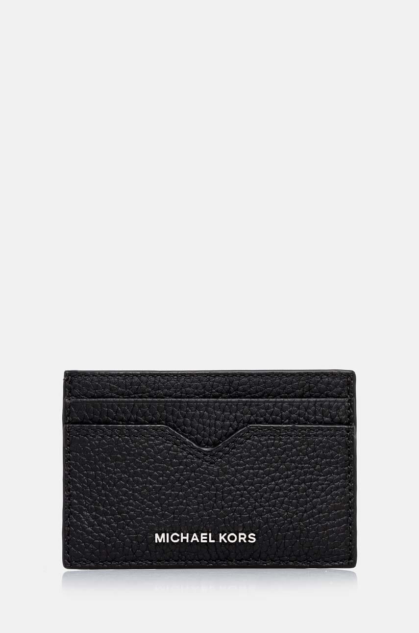 Michael Kors carcasa din piele culoarea negru, 39F4LHDD0L Michael Kors carcasa din piele culoarea negru, 39F4LHDD0L