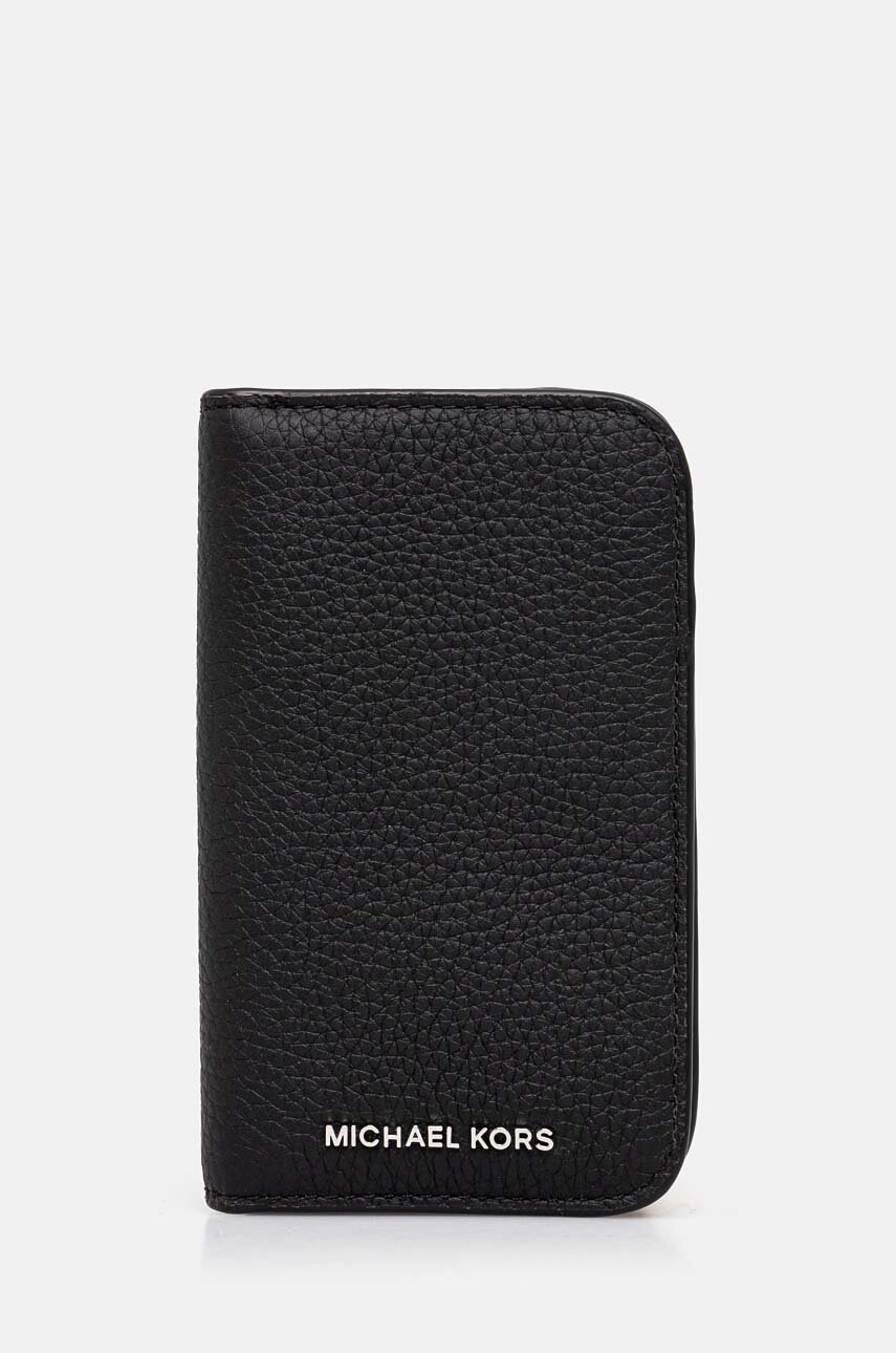 Michael Kors portofel de piele barbati, culoarea negru, 39F4LHDD0O