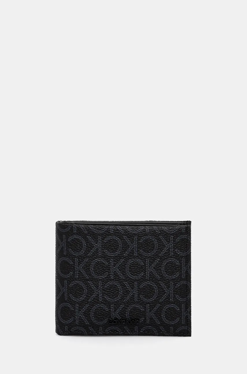 

Портмоне Calvin Klein мъжки в черно K50K512296, Черен
