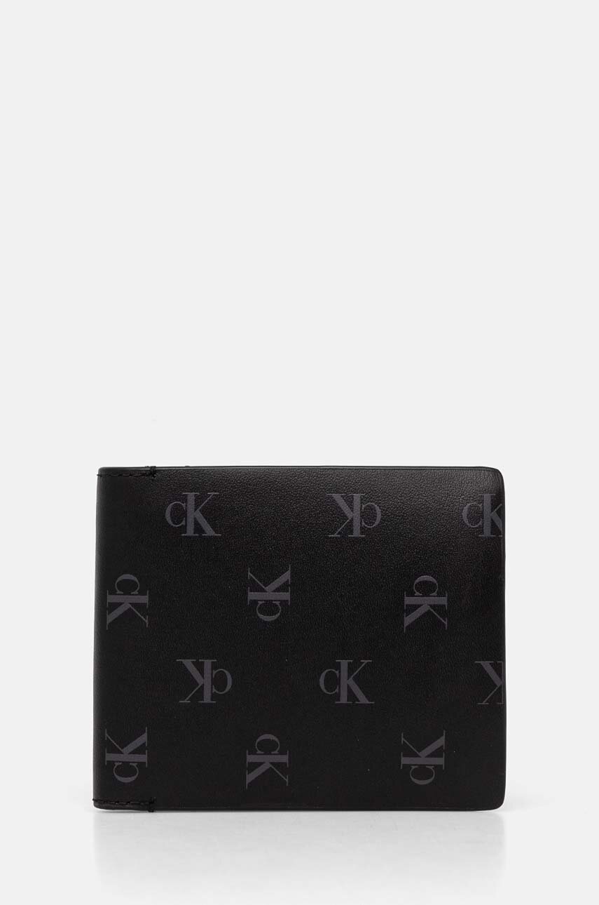 

Портмоне Calvin Klein Jeans мъжки в черно K50K512586, Черен