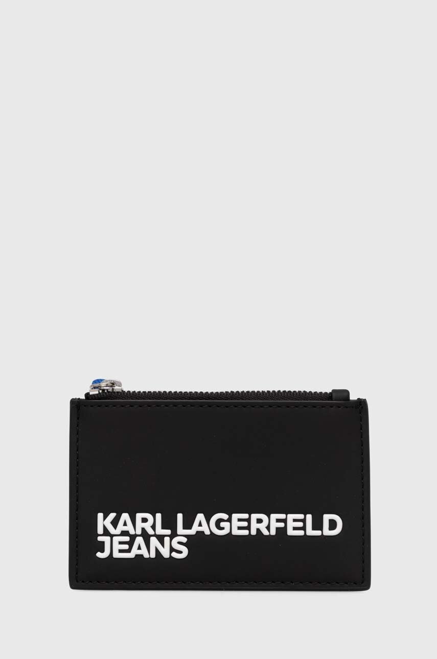 

Портмоне Karl Lagerfeld Jeans в черно 245D3201, Черен