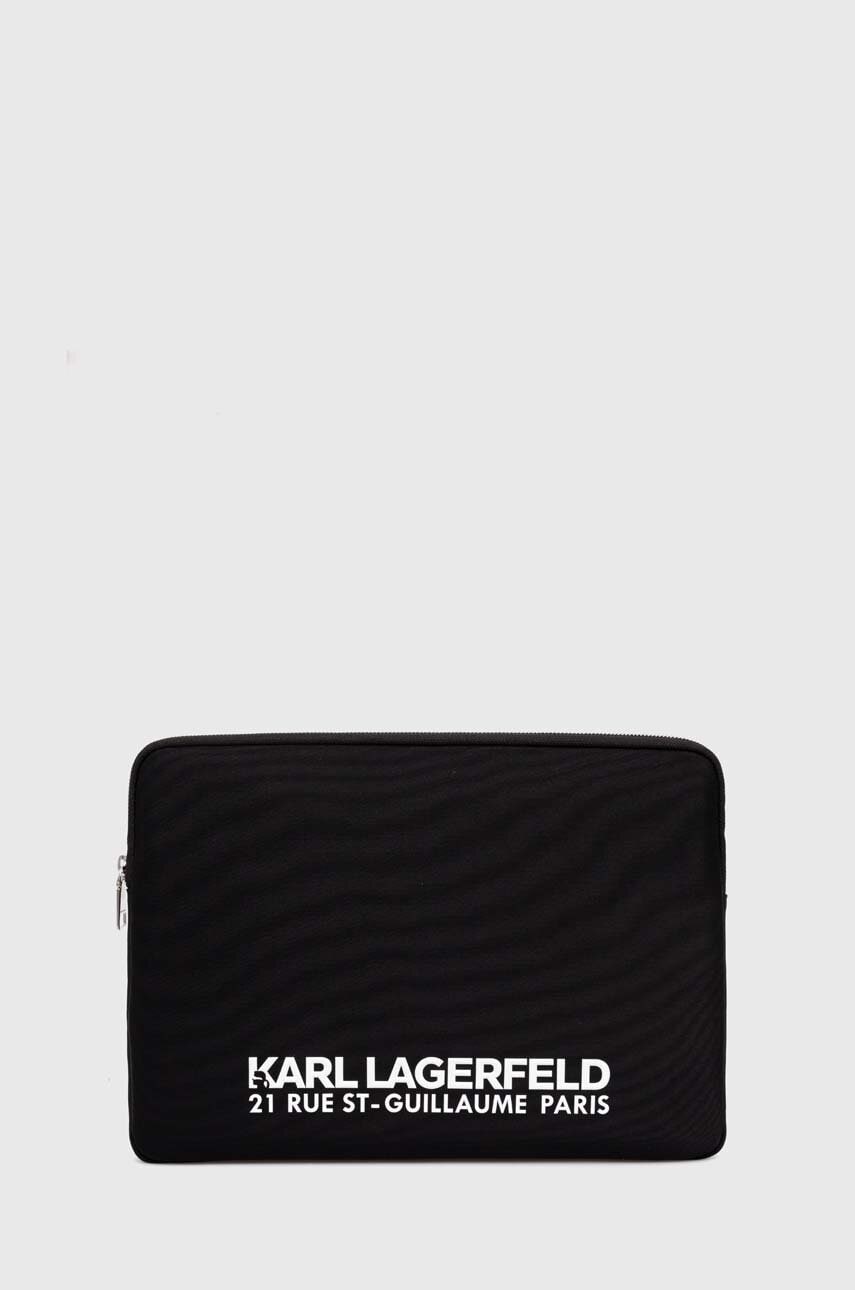 Karl Lagerfeld husa laptop culoarea negru, 245M3203
