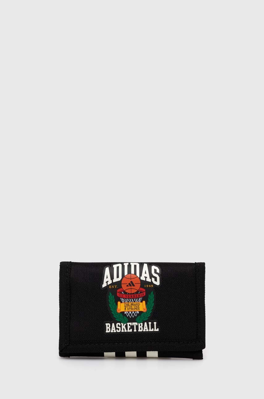 

Портмоне adidas в черно JD6650, Черен