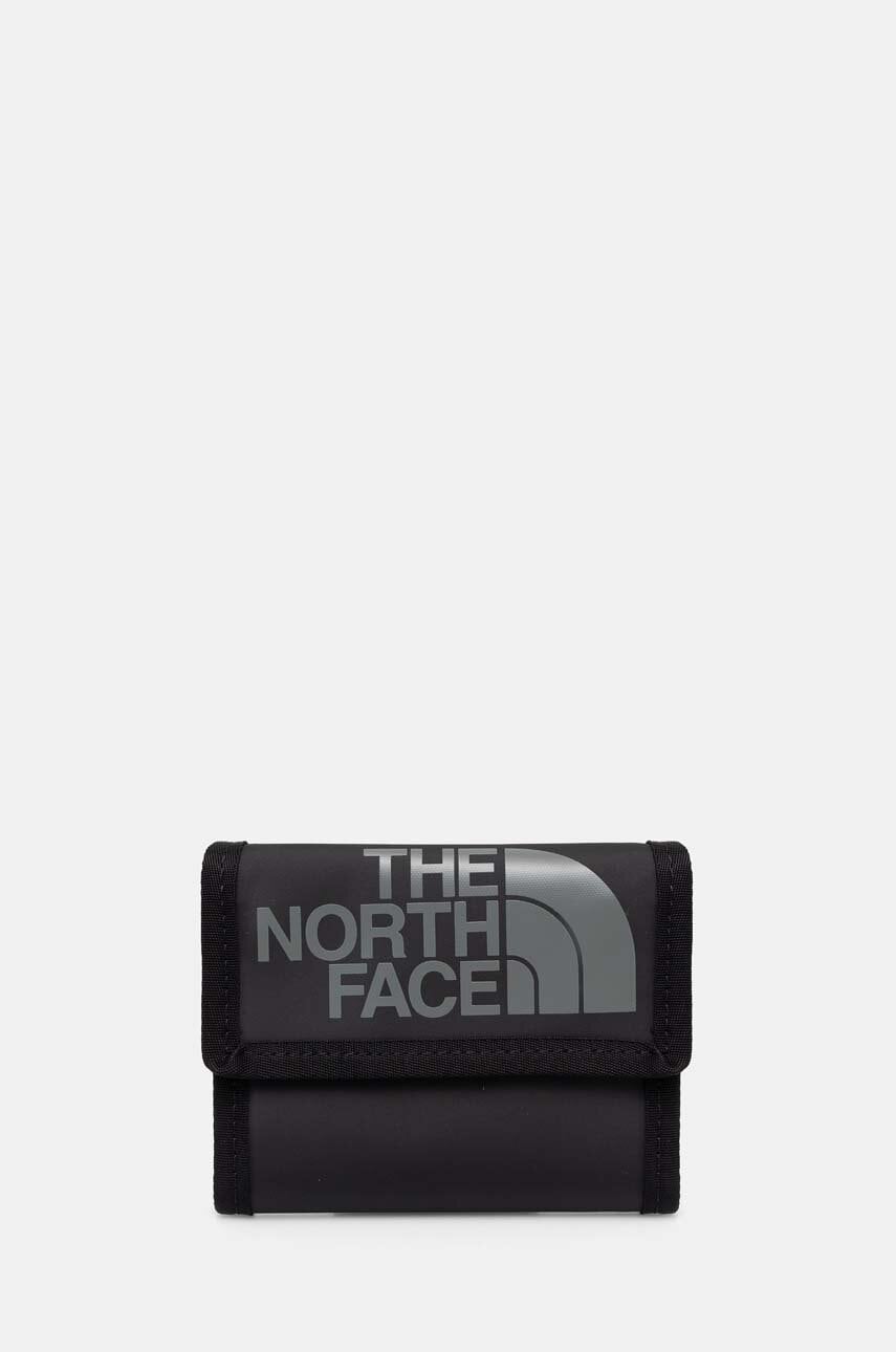 The North Face portofel Base Camp Wallet culoarea negru, NF0A52TH4H01
