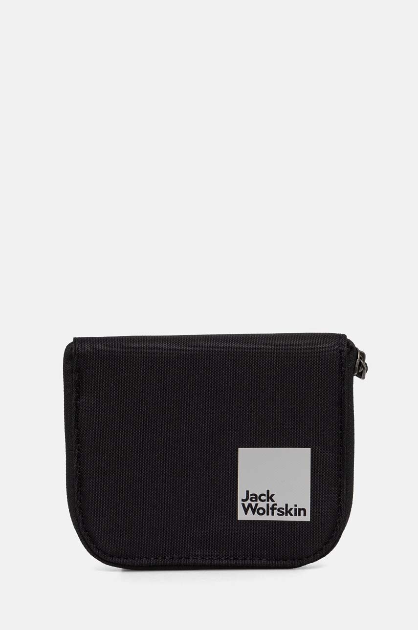 Jack Wolfskin portofel culoarea negru, 8007831