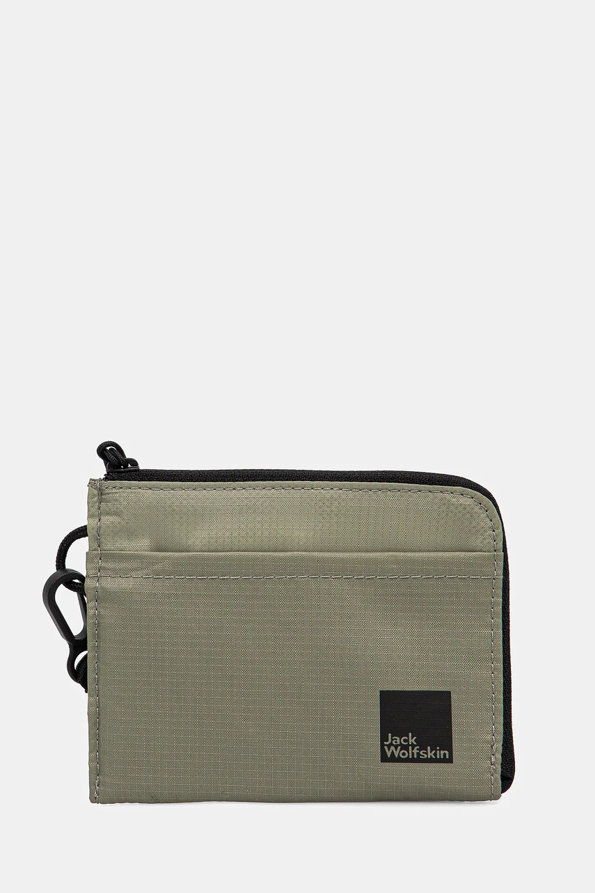 Jack Wolfskin portofel culoarea verde, 8007881