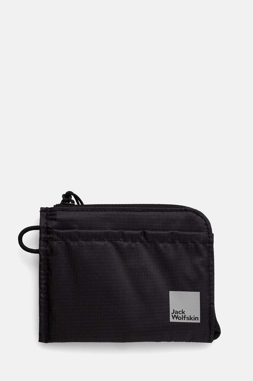 Jack Wolfskin portofel Wandermood culoarea negru, 8007881