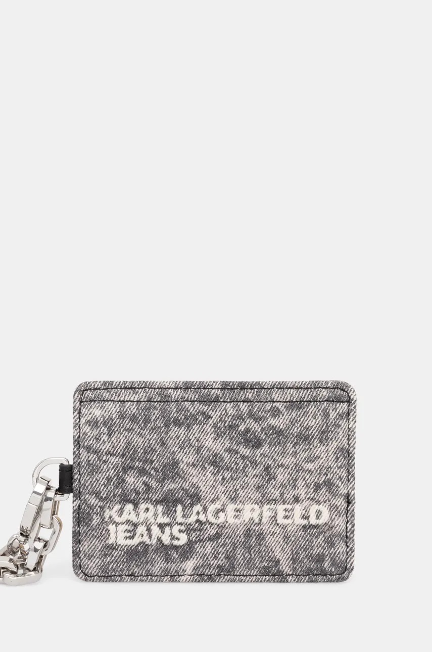 

Портмоне Karl Lagerfeld Jeans в черно 246J3205, Черен