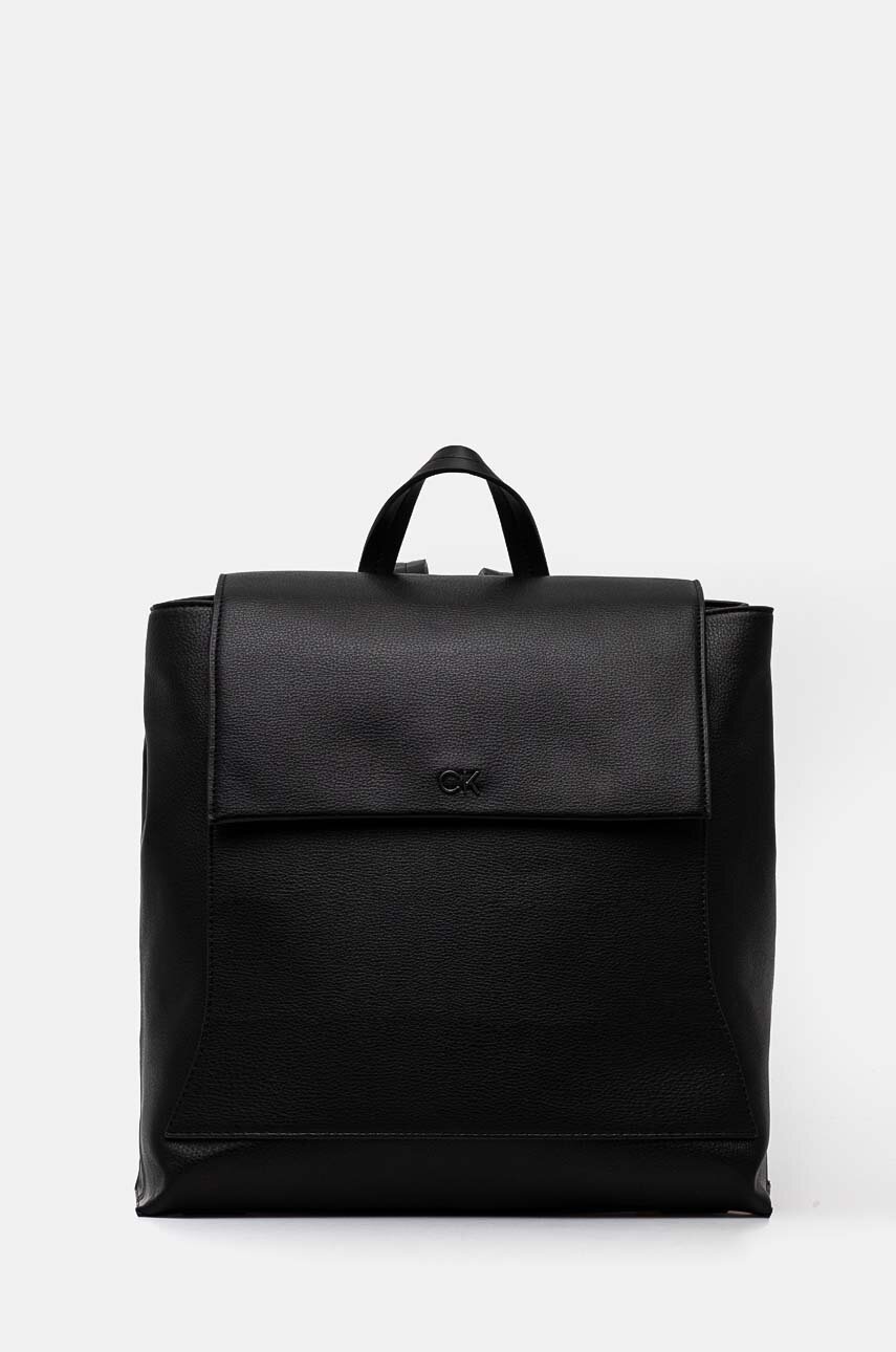 

Раница Calvin Klein в черно голям размер с изчистен дизайн K60K612275, Черен