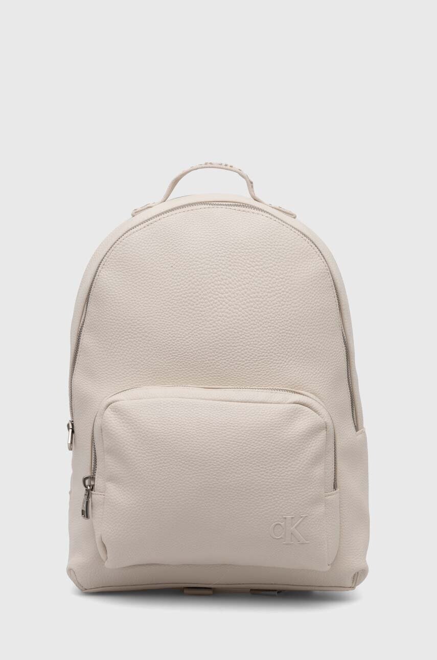 

Раница Calvin Klein Jeans в бежово малък размер с изчистен дизайн K60K612232, Бежов