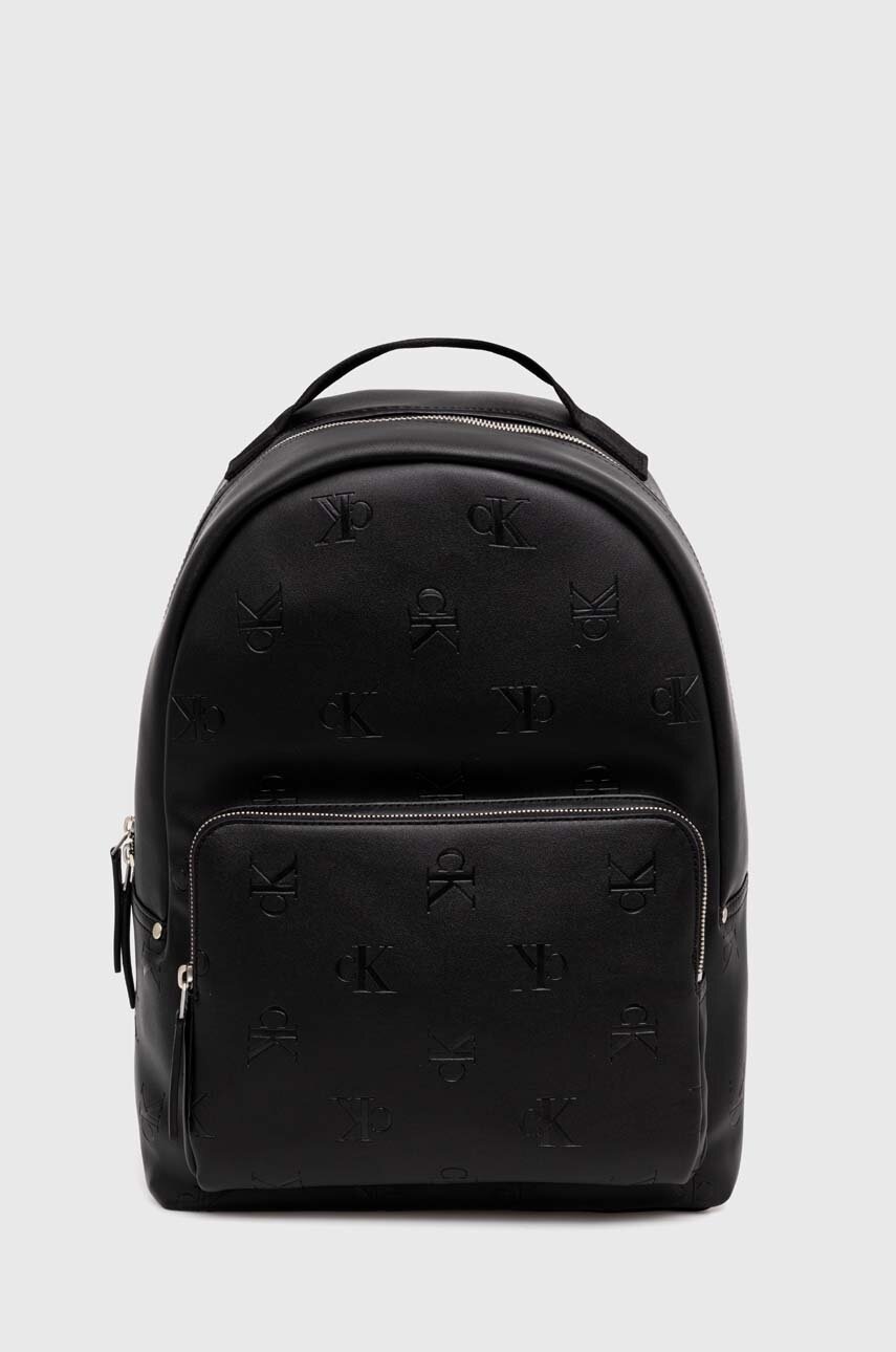 

Раница Calvin Klein Jeans в черно голям размер с изчистен дизайн K50K512023, Черен