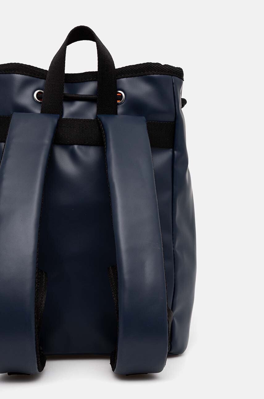 Tommy Jeans hátizsák sötétkék, női, kis, nyomott mintás, AW0AW16279 termék 2. képe