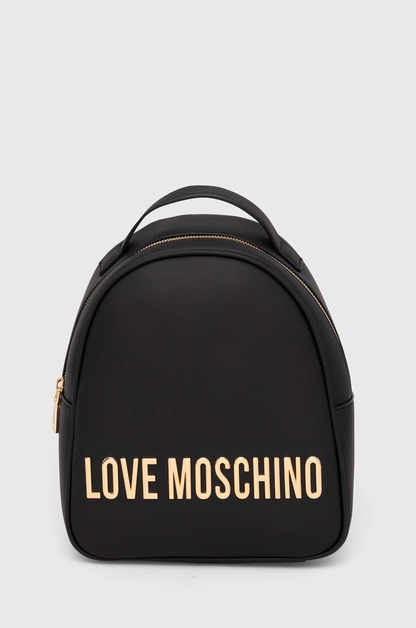 

Раница Love Moschino в черно малък размер с апликация JC4197PP1LKD0000, Черен