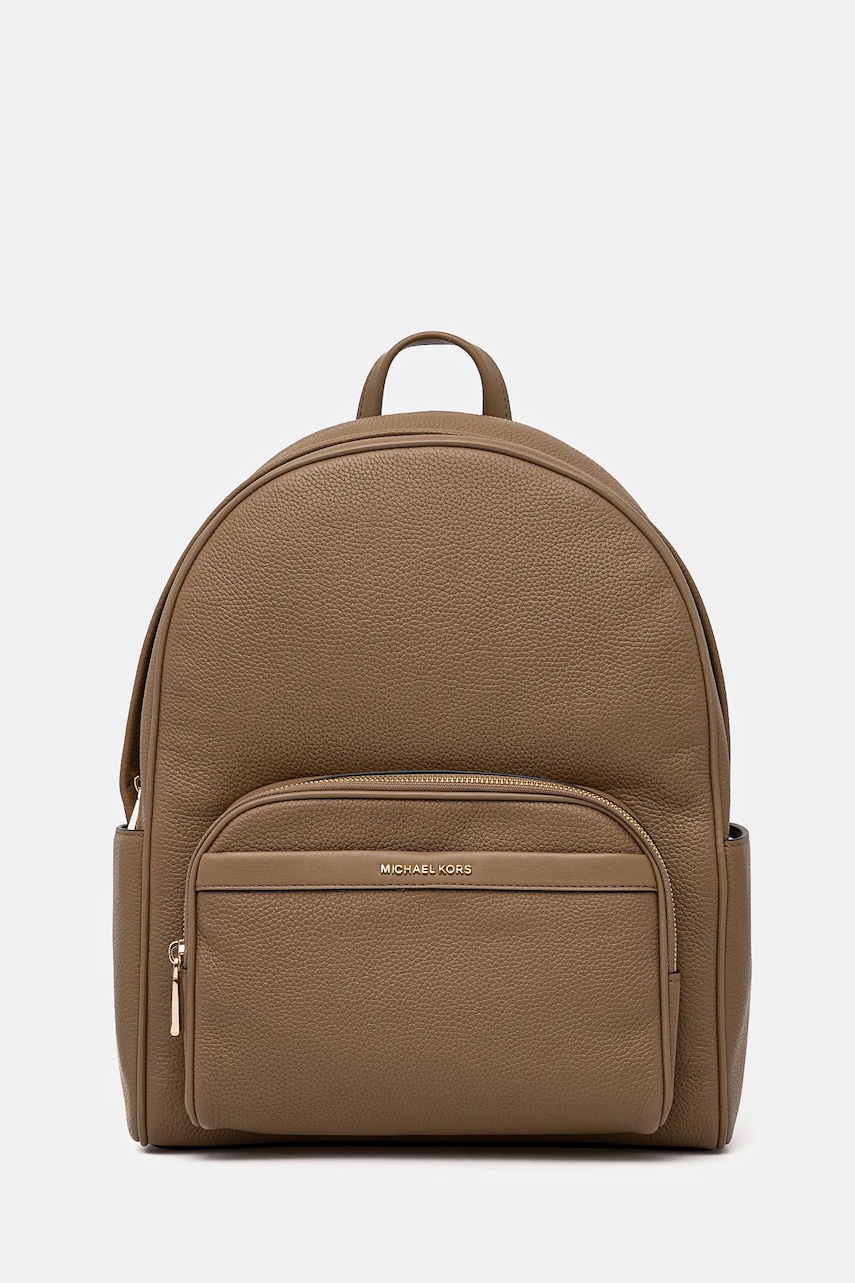 MICHAEL Michael Kors ghiozdan de piele femei, culoarea bej, mare, neted, 30T4G8XB7L MICHAEL Michael Kors ghiozdan de piele femei, culoarea bej, mare, neted, 30T4G8XB7L