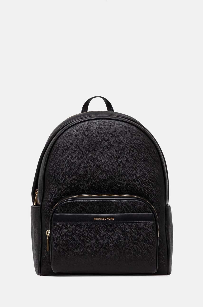 MICHAEL Michael Kors ghiozdan de piele femei, culoarea negru, mare, neted, 30T4G8XB7L MICHAEL Michael Kors ghiozdan de piele femei, culoarea negru, mare, neted, 30T4G8XB7L