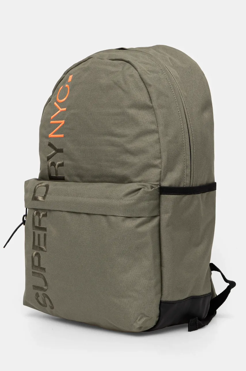 Рюкзак Superdry женский цвет зелёный большой с аппликацией W9110371A-VCH Рюкзак Superdry женский цвет зелёный большой с аппликацией W9110371A-VCH
