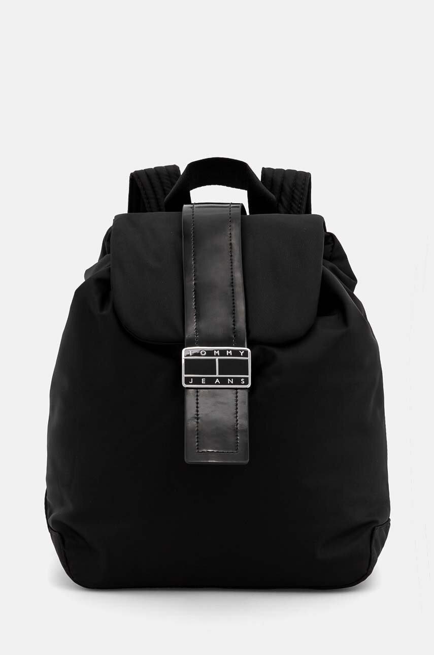 

Раница Tommy Jeans в черно голям размер с изчистен дизайн AW0AW16514, Черен