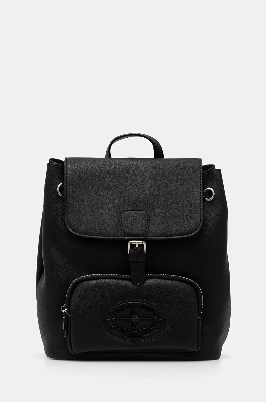 U.S. Polo Assn. rucsac Retro femei, culoarea negru, mic, neted, BIURQ8432WVW U.S. Polo Assn. rucsac Retro femei, culoarea negru, mic, neted, BIURQ8432WVW