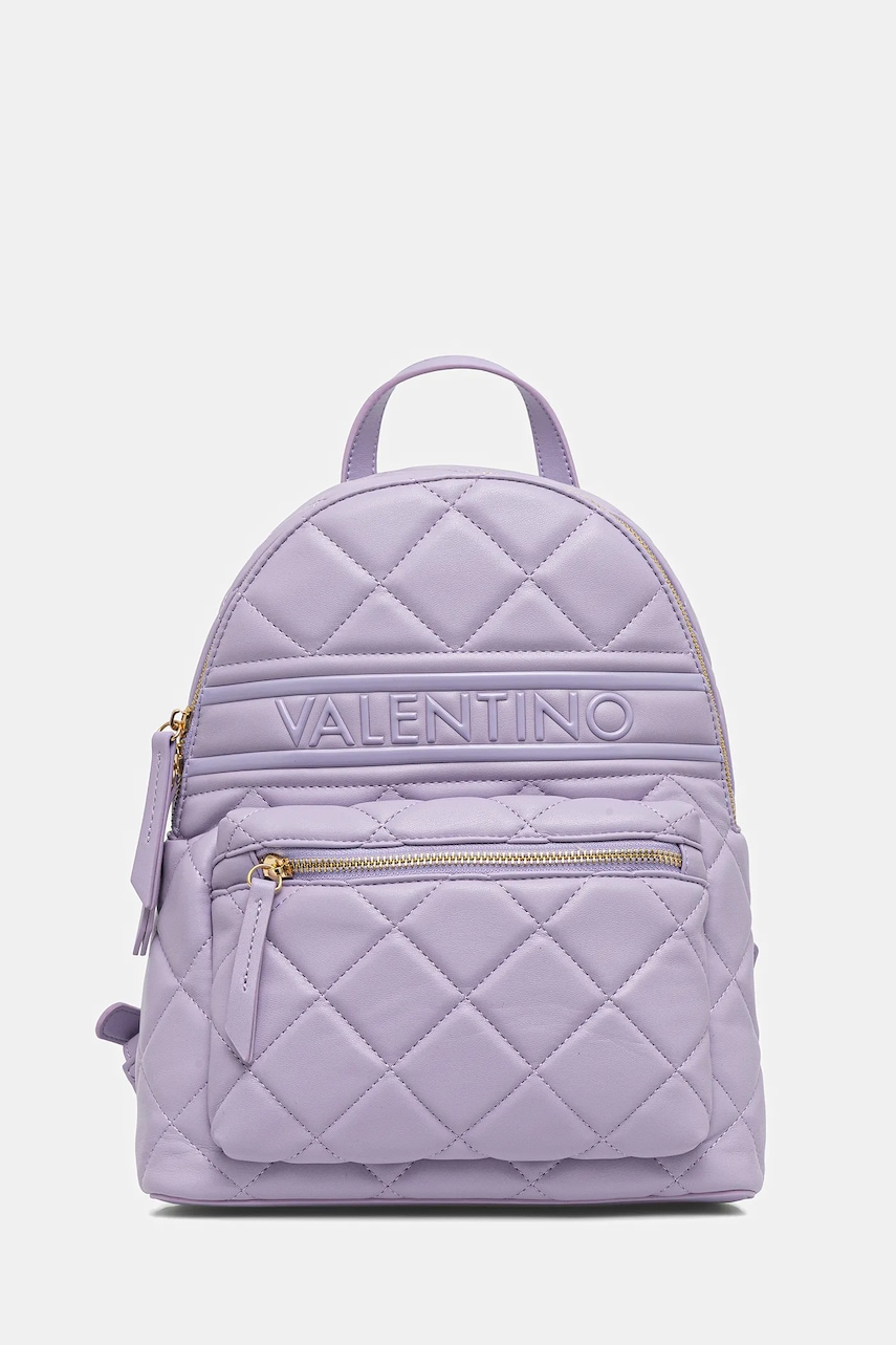 Valentino Bags rucsac culoarea violet, mic, uni, VBS51O07
