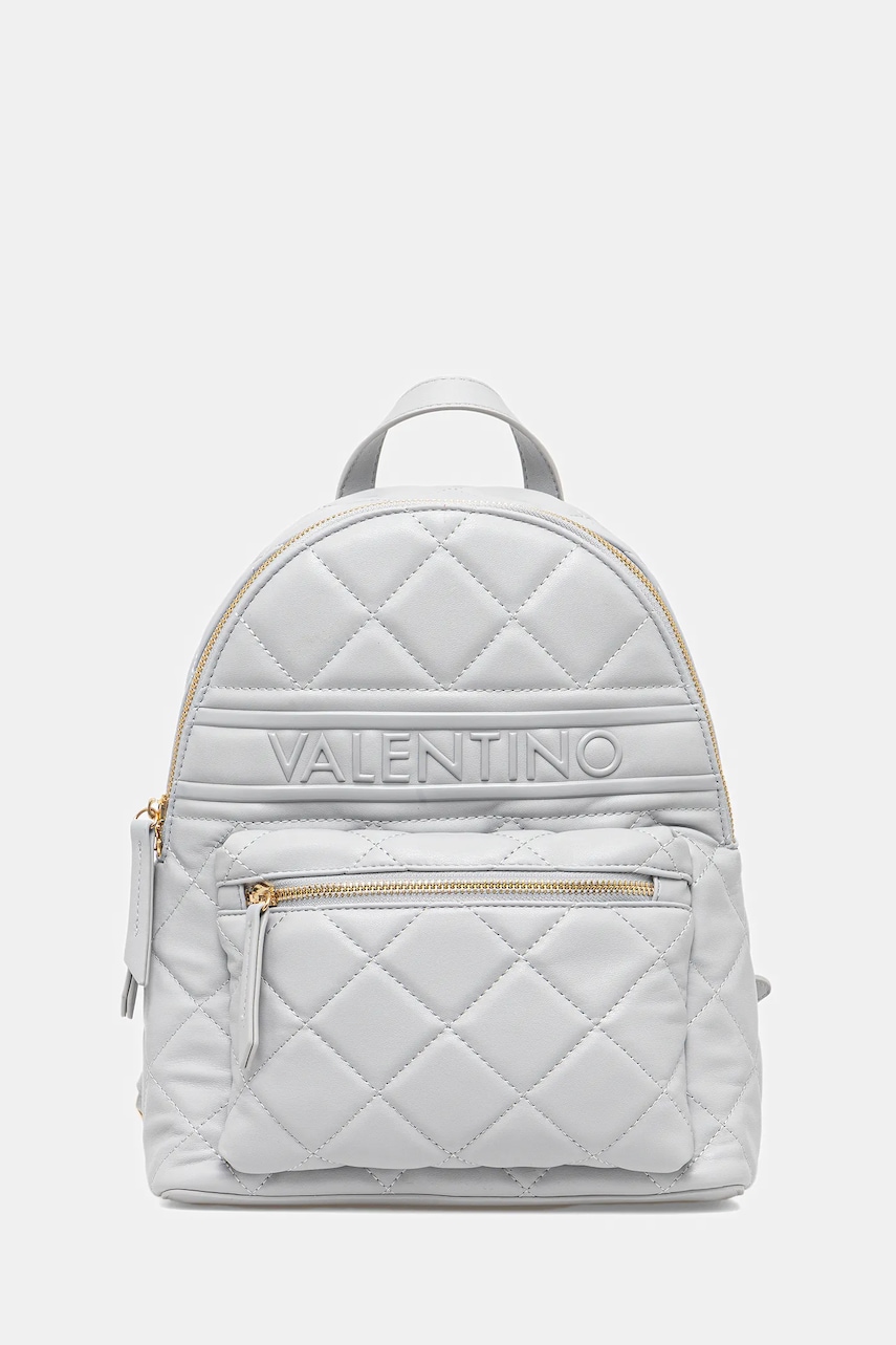 Valentino Bags rucsac culoarea gri, mic, uni, VBS51O07
