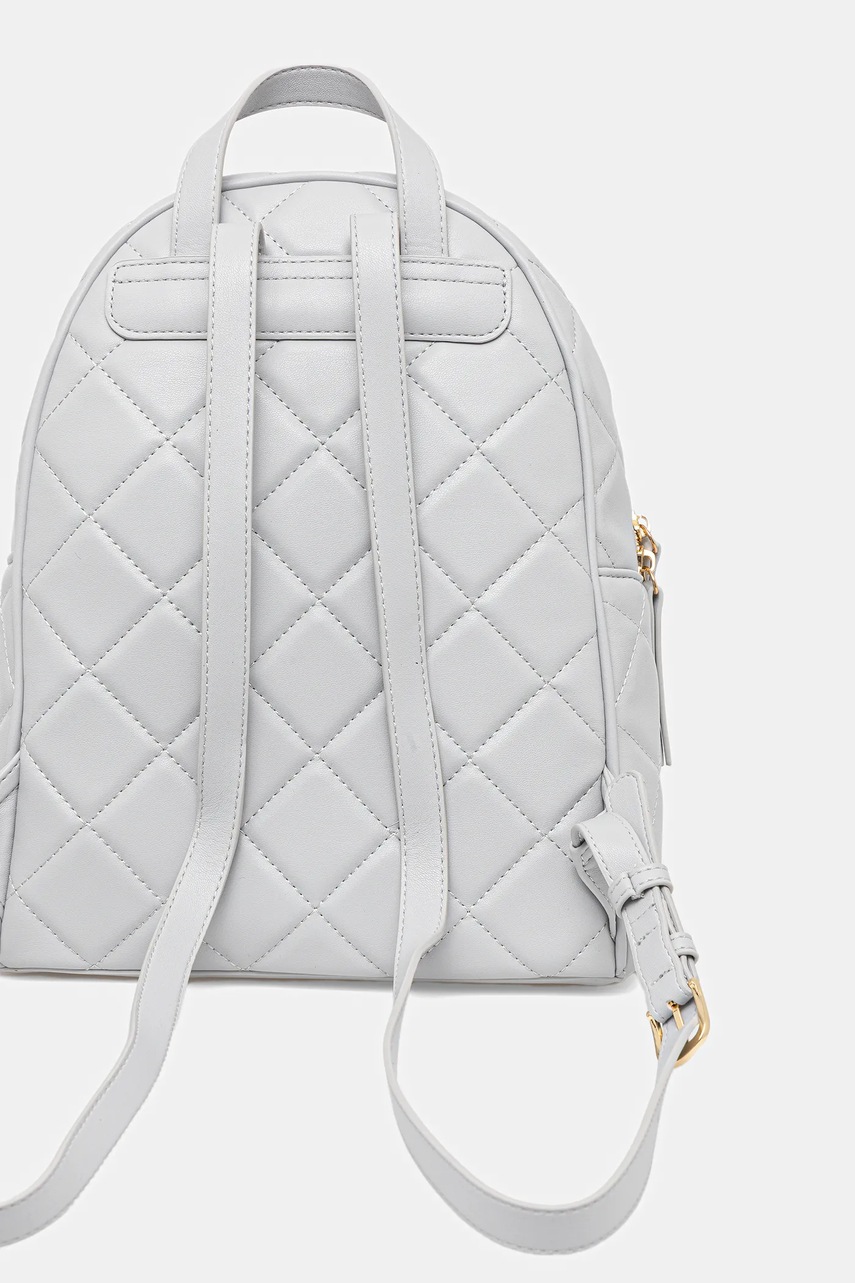 Σακίδιο πλάτης Valentino Bags χρώμα: γκρι, VBS51O07 φωτογραφία