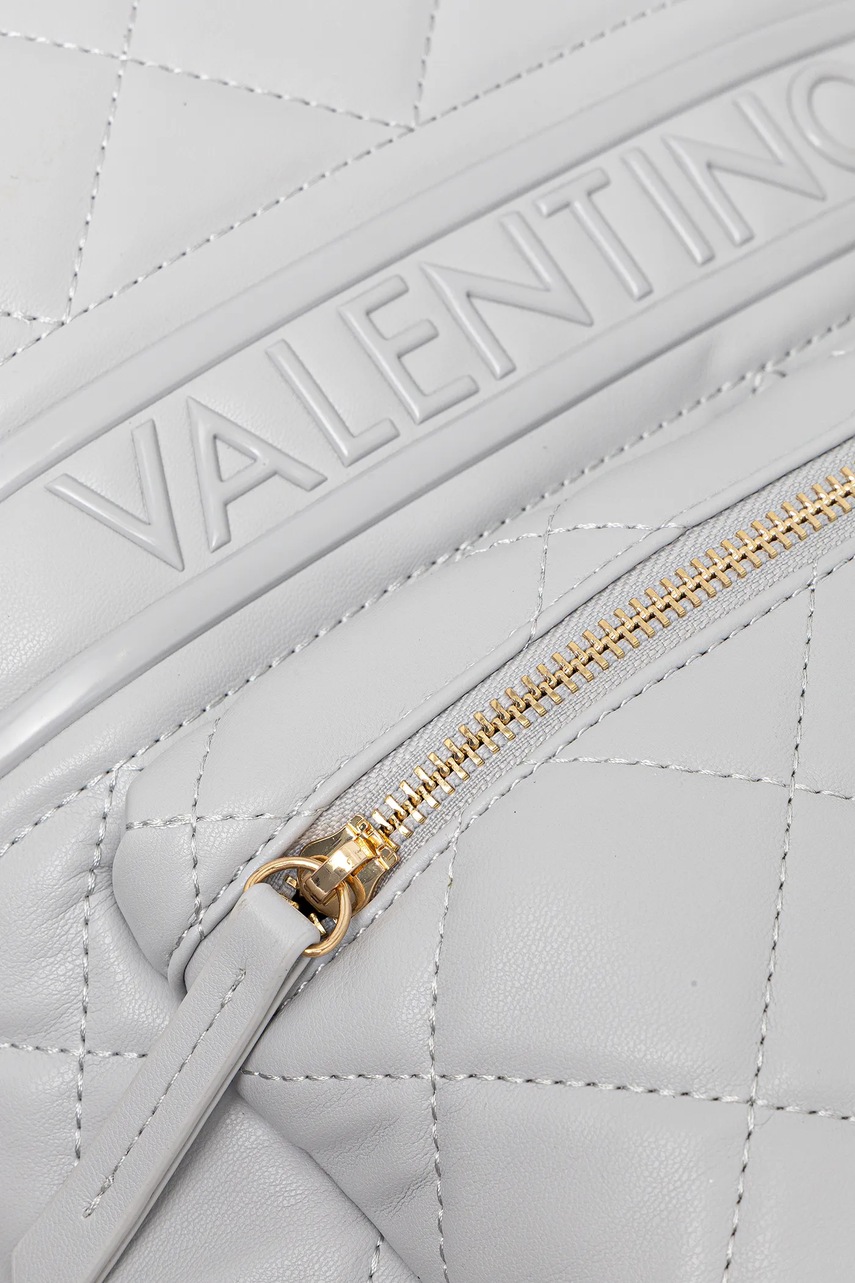 Σακίδιο πλάτης Valentino Bags χρώμα: γκρι, VBS51O07 φωτογραφία