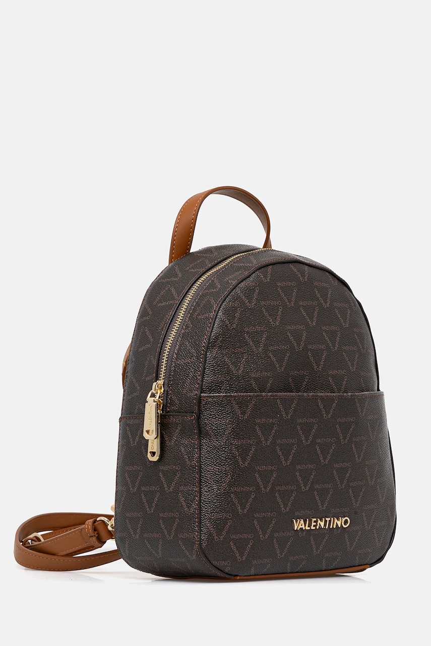 Рюкзак Valentino Bags цвет коричневый маленький узор VBS8GT20 Рюкзак Valentino Bags цвет коричневый маленький узор VBS8GT20