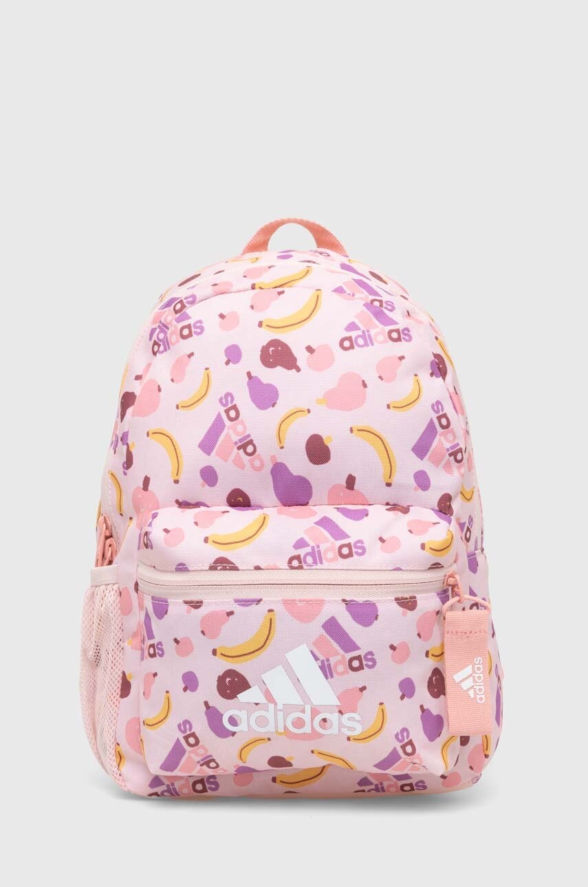 adidas Performance ghiozdan copii LK FRUITS AOP culoarea roz, mic, modelator, JG1400