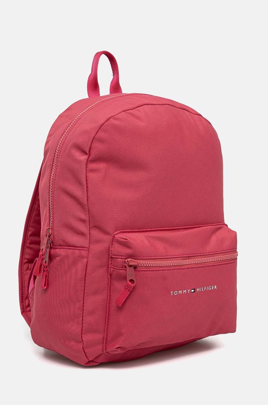 Детский рюкзак Tommy Hilfiger цвет розовый большой однотонный AU0AU01864