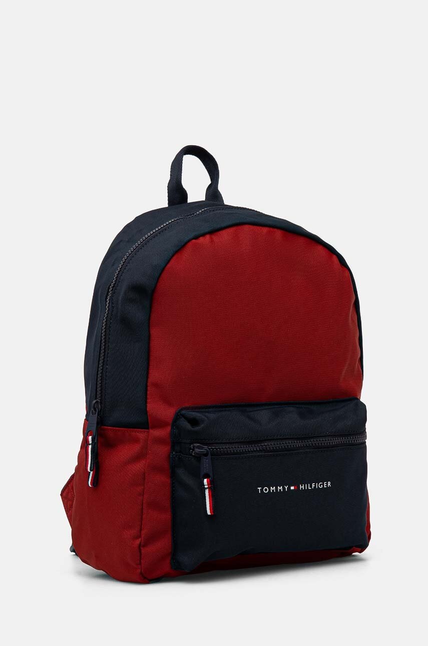 Детский рюкзак Tommy Hilfiger цвет красный большой узорный AU0AU01917