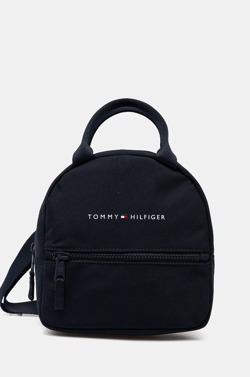 

Детска раница Tommy Hilfiger в тъмносиньо малък размер с апликация AU0AU01904, Тъмносин