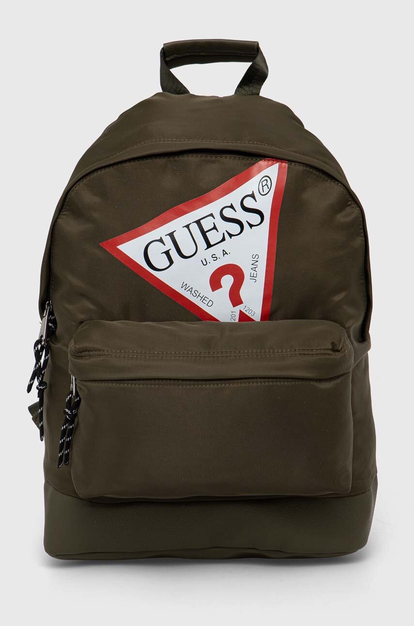 

Раница Guess в зелено голям размер с принт H4YZ15 WFMR0, Зелен