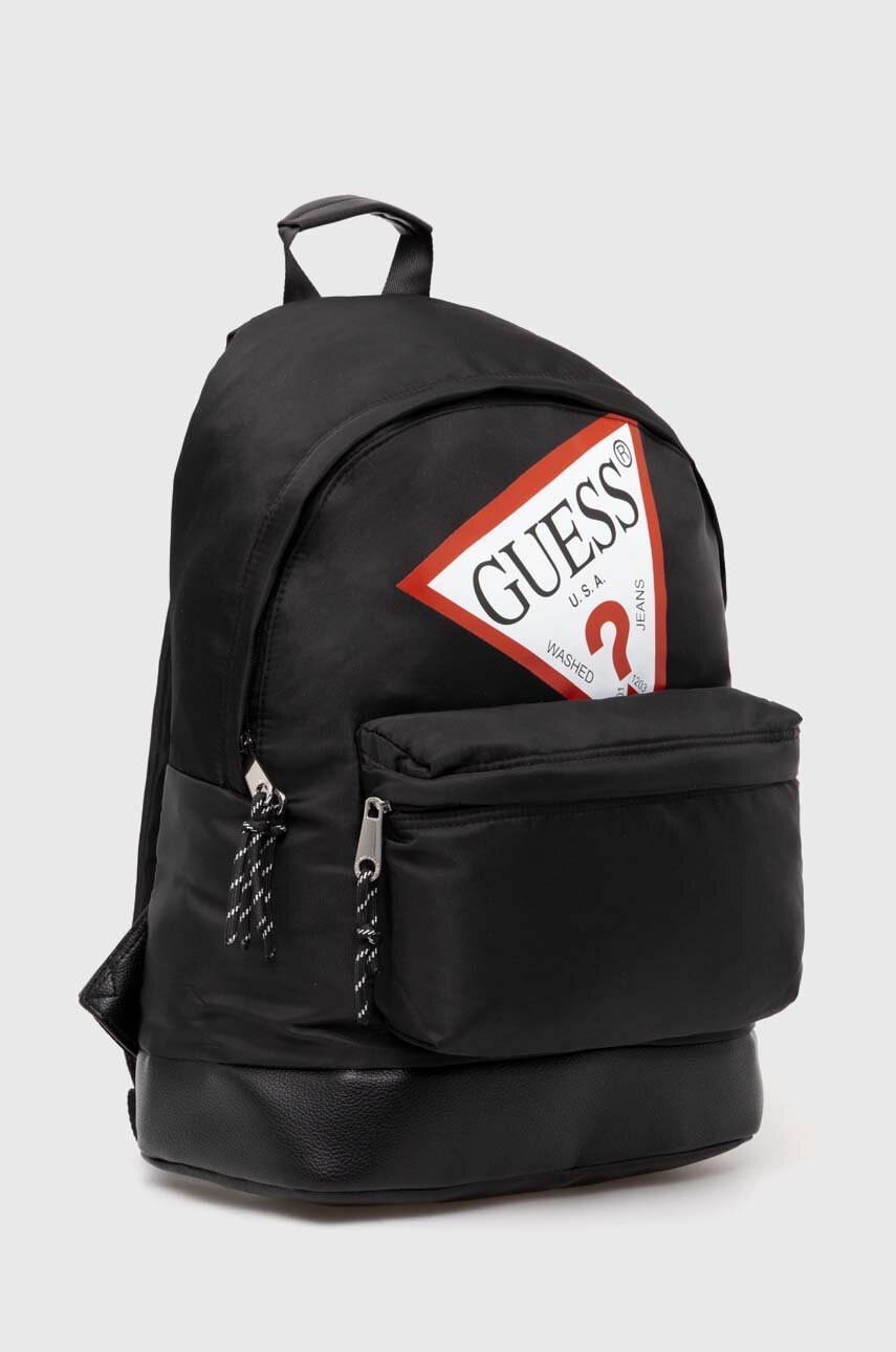 Рюкзак Guess цвет чёрный большой с принтом H4YZ15 WFMR0 Рюкзак Guess цвет чёрный большой с принтом H4YZ15 WFMR0