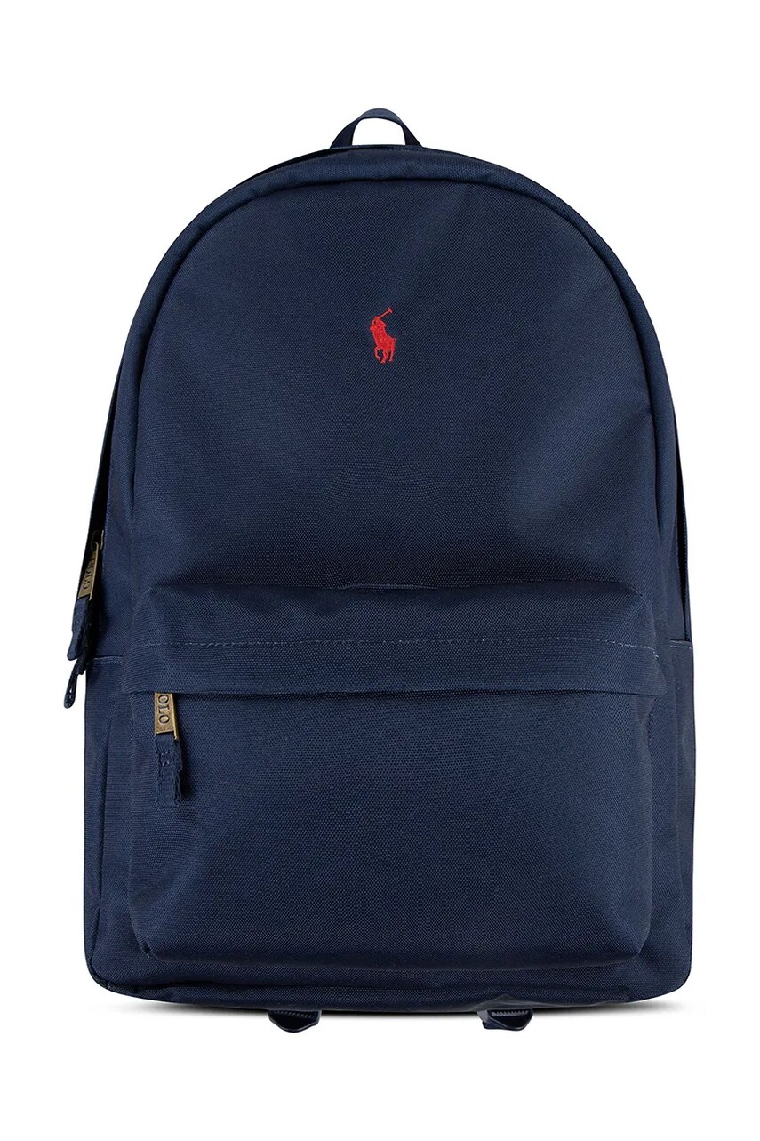 Levně Dětský batoh Polo Ralph Lauren tmavomodrá barva, velký, hladký, 9AR151
