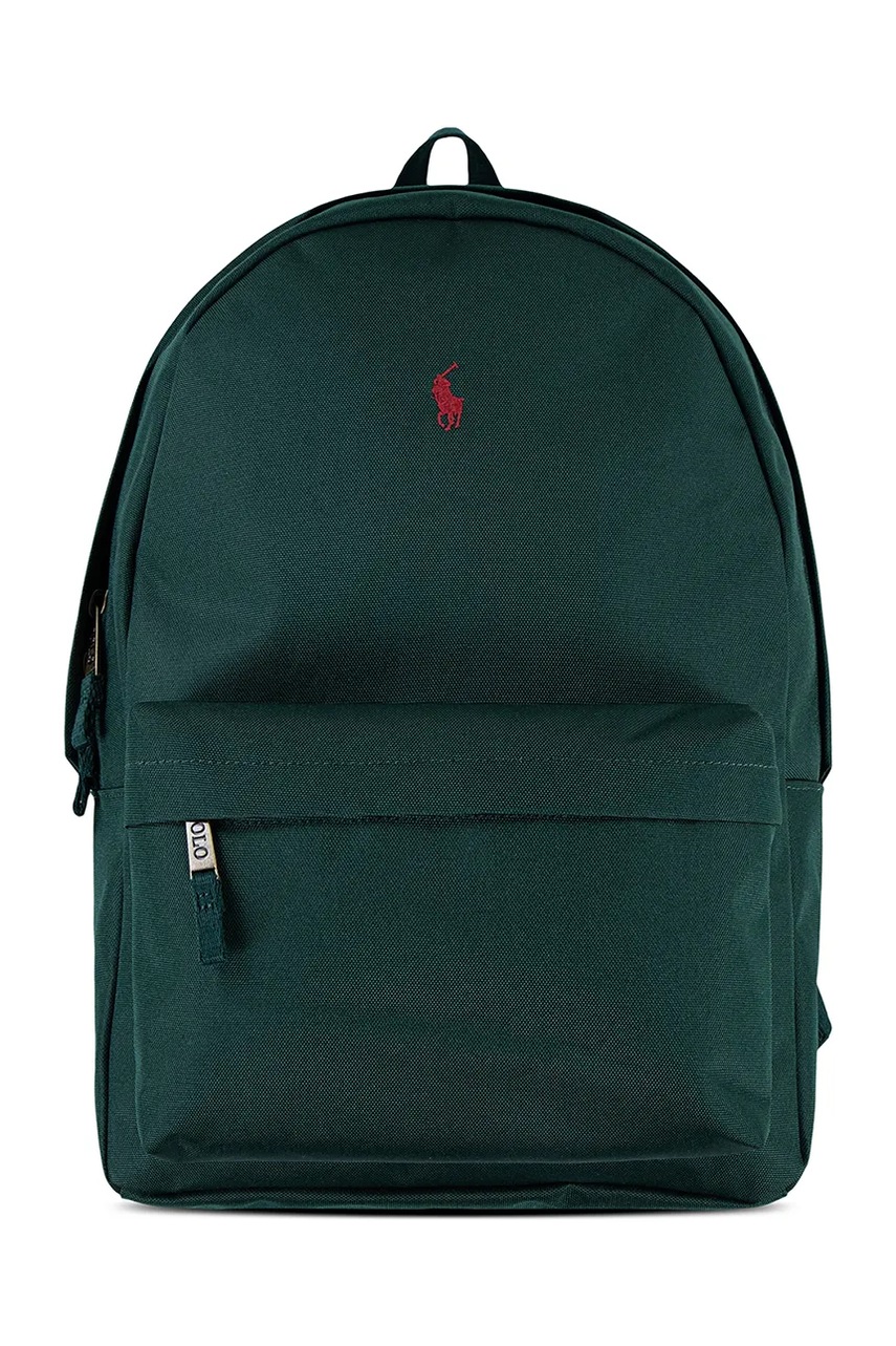 Levně Dětský batoh Polo Ralph Lauren zelená barva, velký, hladký, 9AR151