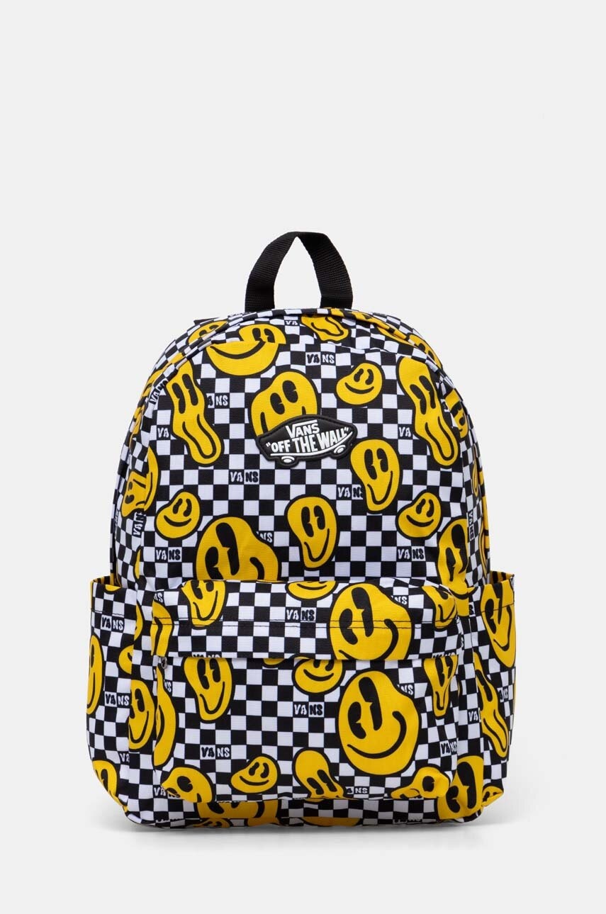 Vans ghiozdan copii Old Skool Grom Backpack culoarea galben, mare, modelator, VN000H5685W1