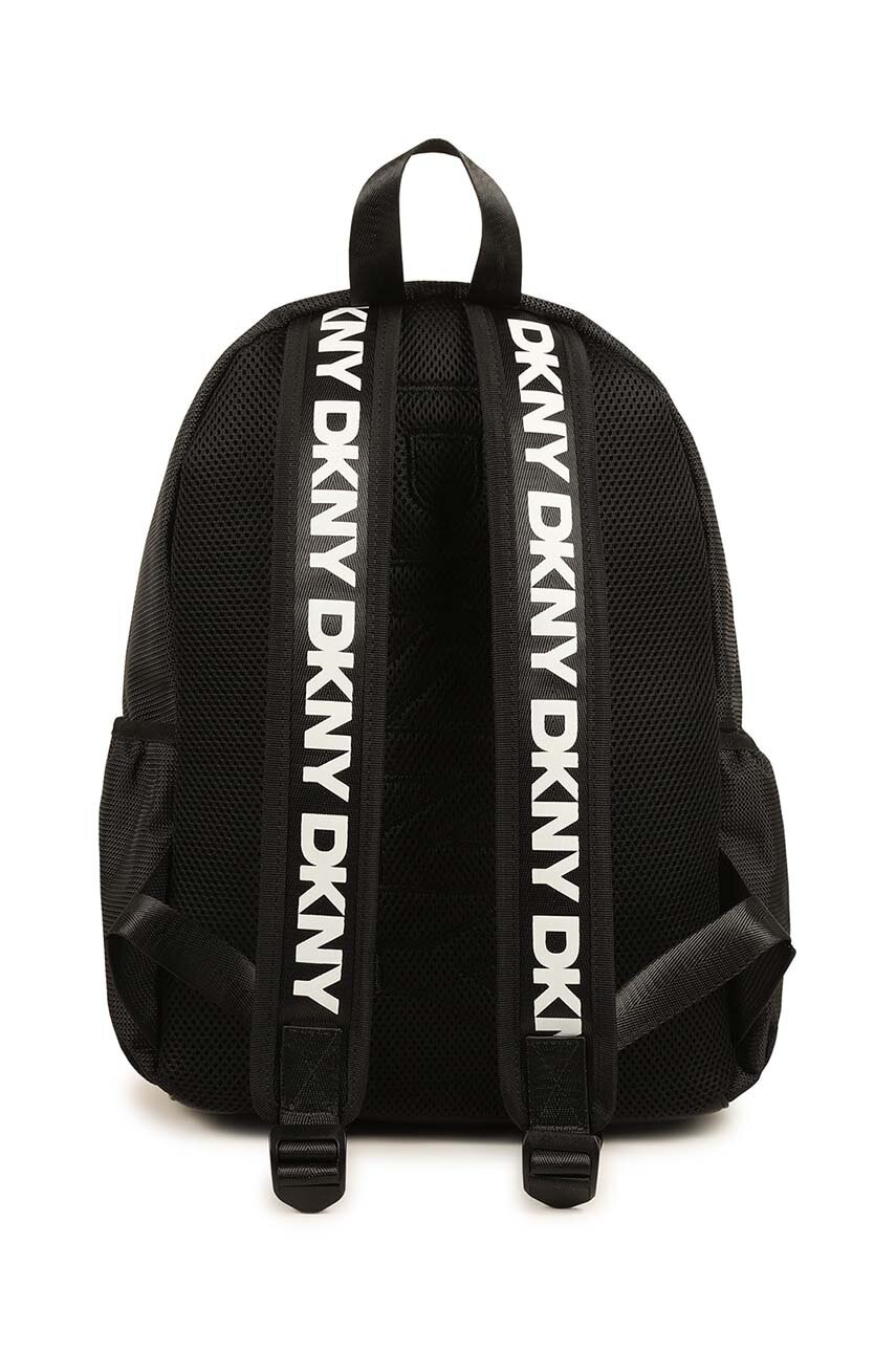 Детский рюкзак Dkny цвет чёрный большой с принтом D62061