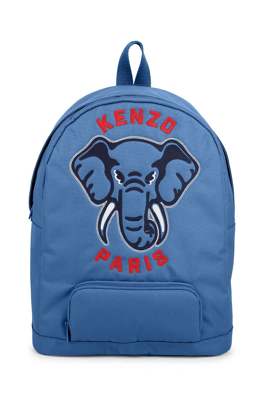 Levně Dětský batoh Kenzo Kids modrá barva, velký, s potiskem, K60603