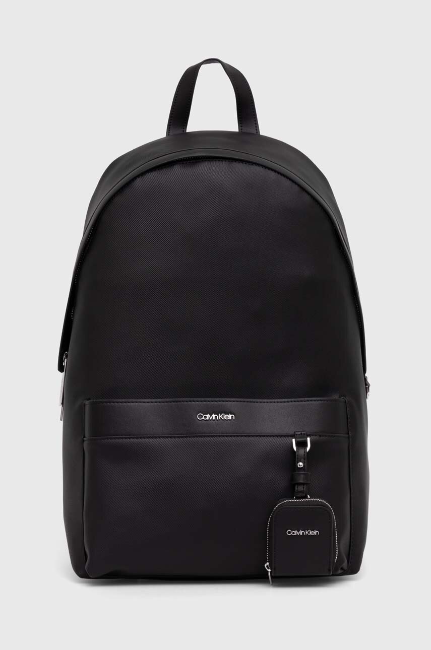 

Раница Calvin Klein в черно голям размер с изчистен дизайн K50K511846, Черен