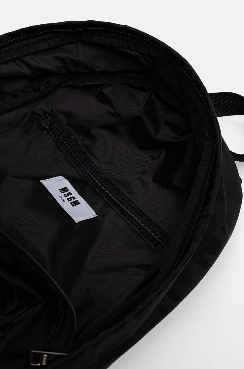 Рюкзак MSGM чоловічий колір чорний великий візерунок 3740MZ38.640 