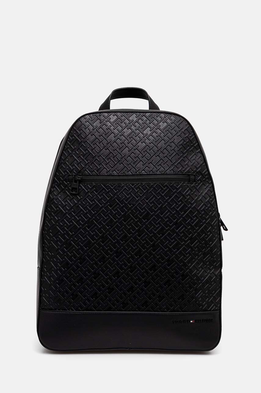 

Раница Tommy Hilfiger в черно голям размер с изчистен дизайн AM0AM12674, Черен