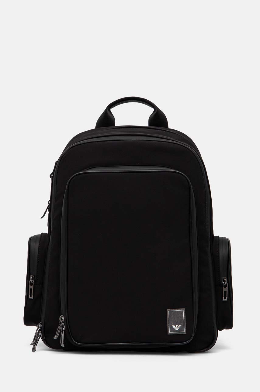 

Раница Emporio Armani в черно голям размер с изчистен дизайн EM000087 AF10430, Черен