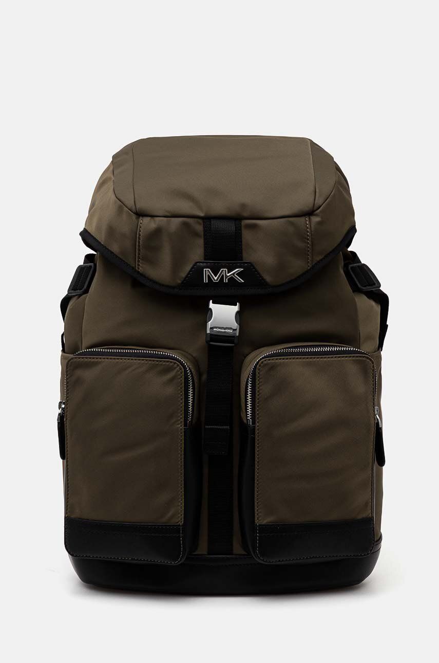 Michael Kors rucsac barbati, culoarea verde, mare, neted, 33T4LBNB6B
