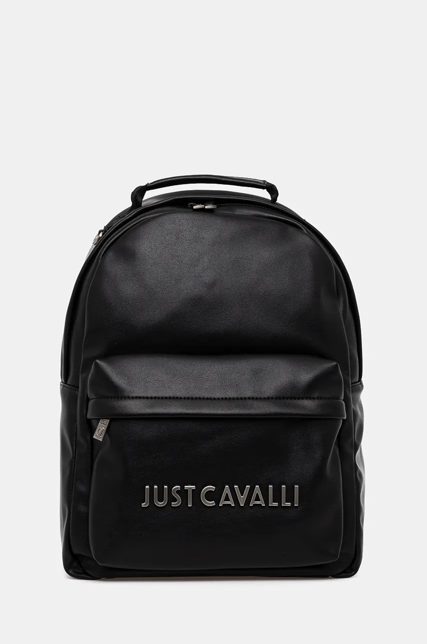 

Раница Just Cavalli в черно голям размер с апликация 77QA4B11 ZSA48, Черен
