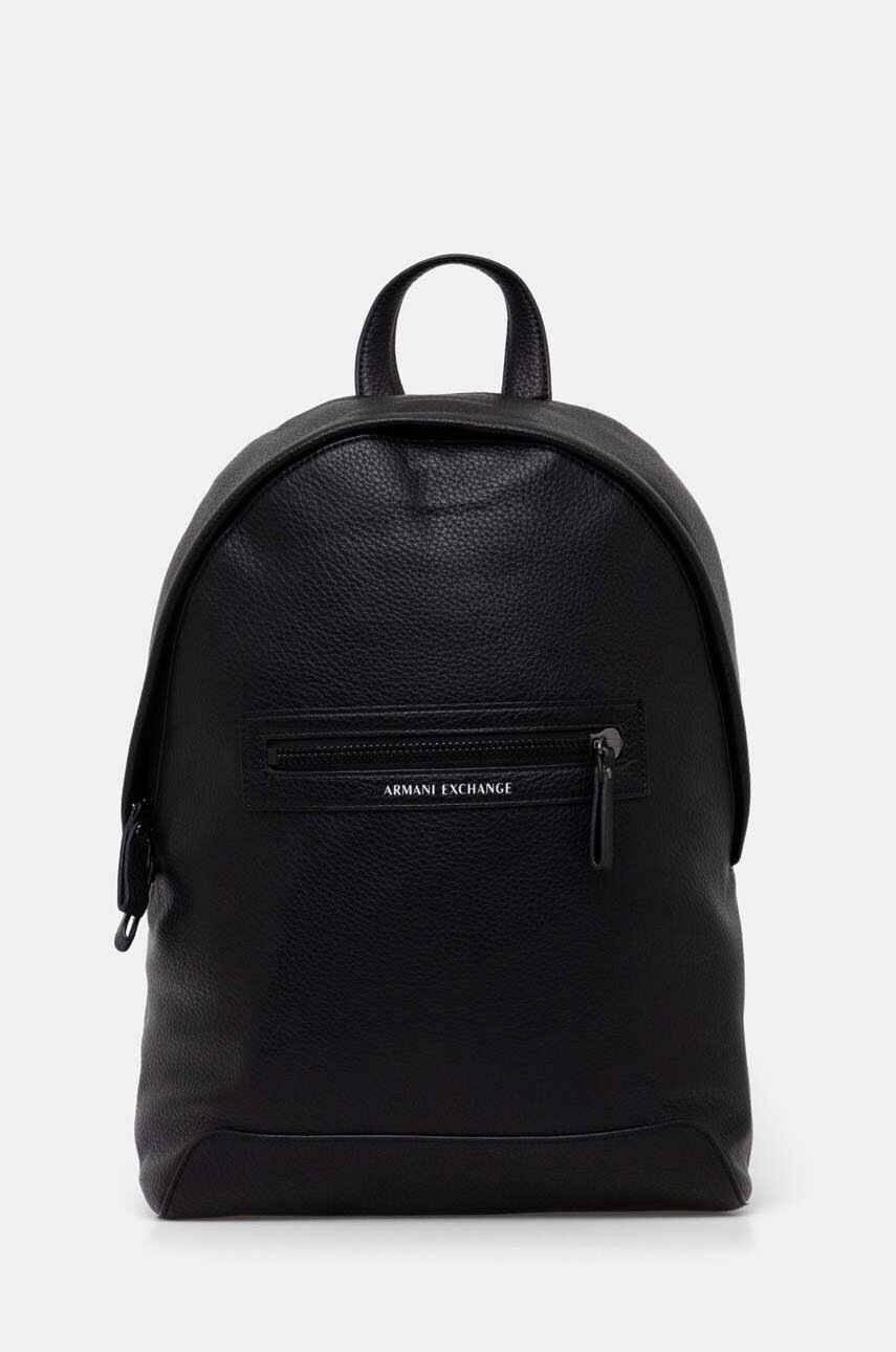 

Раница Armani Exchange в черно голям размер с изчистен дизайн 952674 4F872, Черен