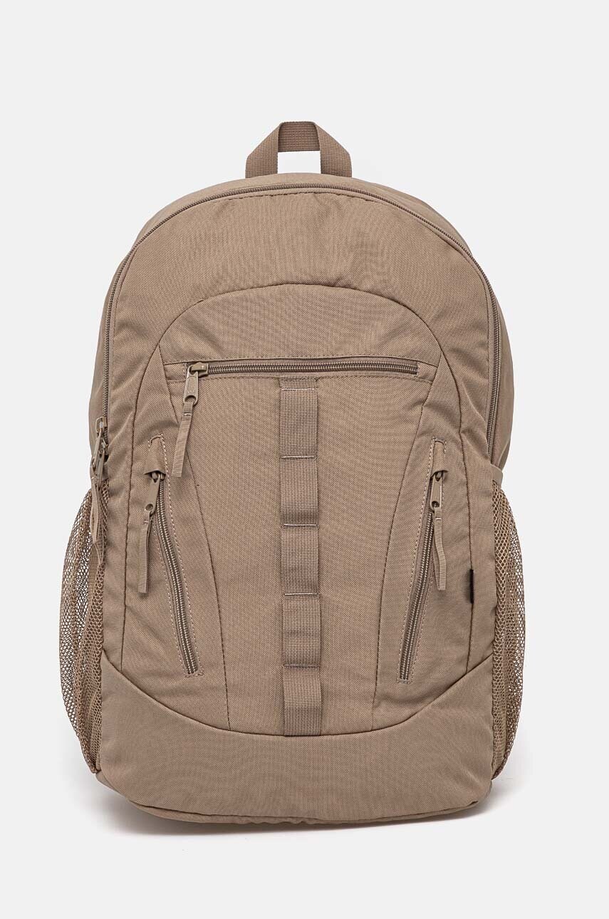 Hollister Co. rucsac barbati, culoarea bej, mare, neted, KI312-4019